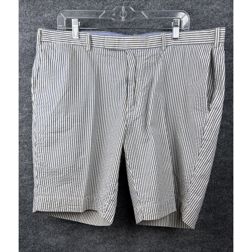 Polo Ralph Lauren Shorts Mens 38 Seersucker Chino Preppy